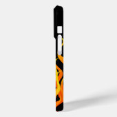 Klassieke Racing Vlammen Decor op een Case-Mate iPhone Case (Achterkant / Links)