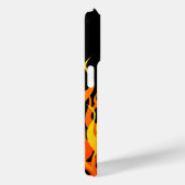 Klassieke Racing Vlammen Decor op een Case-Mate iPhone Case (Achterkant / Rechts)