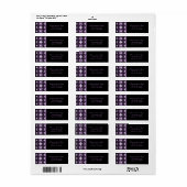 Klassieke Radiance Return-adreslabels Etiket (Full Sheet)
