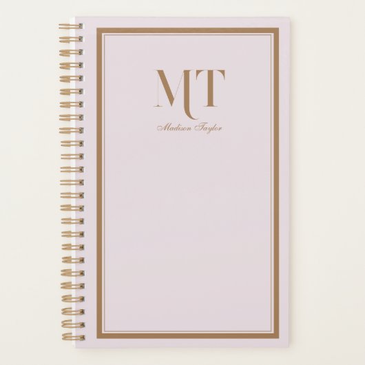 Klassieke rand, gepersonaliseerde planner (Voorkant)
