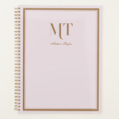 Klassieke rand, gepersonaliseerde planner (Voorkant)