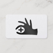 Klassieke reanimatie - AHA Instructor QR Visitekaartje (Voorkant)