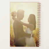 Klassieke rechthoek dubbel geluk Chinees huwelijk Planner (Achterkant)