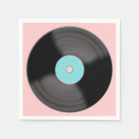 Klassieke Record servetten (Voorkant)