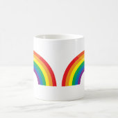 Klassieke regenboog koffiemok (Center)