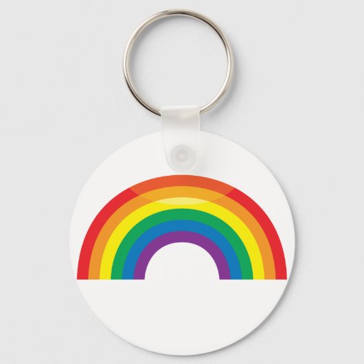 Klassieke regenboog sleutelhanger (Voorkant)