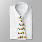 Klassieke regenboog stropdas (Gebonden)
