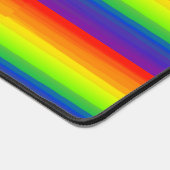 Klassieke regenboogvlag Kleuren markeerster Bureaumat (Hoek)