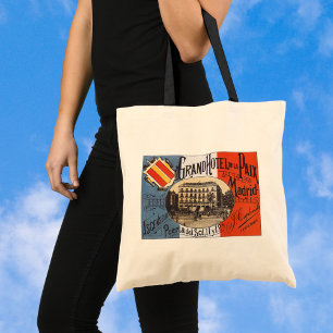 Klassieke reis, Grand Hotel Paix, Madrid, Spanje Tote Bag
