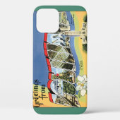 Klassieke Reis, Groeten Uit Louisiana Golf Case-Mate iPhone Case (Achterkant)