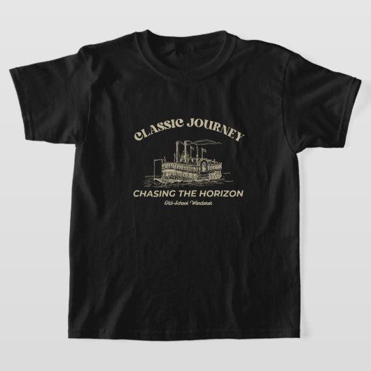 Klassieke Reis: Het Stoomtijdperk T-shirt (Laagn)