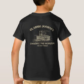 Klassieke Reis: Het Stoomtijdperk T-shirt (Achterkant)