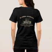 Klassieke Reis: Het Stoomtijdperk Tri-Blend Shirt (Achterkant)