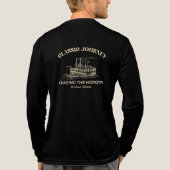 Klassieke Reis: Het Stoomtijdperk Tri-Blend Shirt (Achterkant volledig)