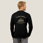 Klassieke Reis: Het Stoomtijdperk Tri-Blend Shirt (Achterkant)