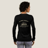 Klassieke Reis: Het Stoomtijdperk Tri-Blend Shirt (Achterkant)