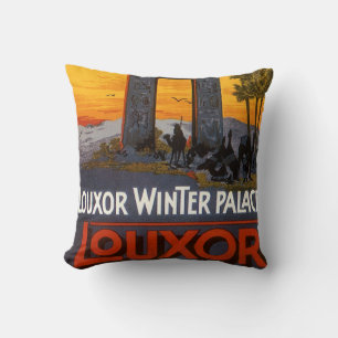 Klassieke reis, Louxor Winter Palace, Egypte Afrik Kussen