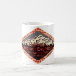 Klassieke reis, Mount Everest, Darjeeling India Koffiemok