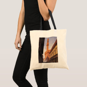 Klassieke reis naar Palazzo Vecchio, Florence, Ita Tote Bag