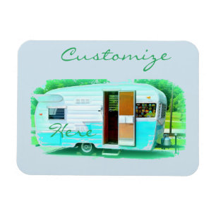 Klassieke reistrailer Thunder_Cove Magneet