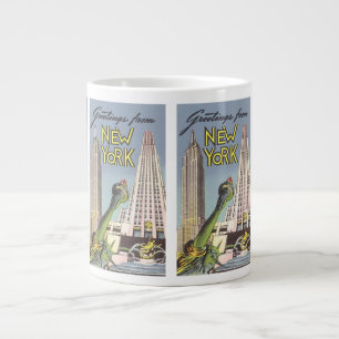 Klassieke Reizen, Bekende Landmarks in New York Ci Grote Koffiekop