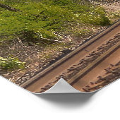 Klassieke reizigerstrein poster (Hoek)