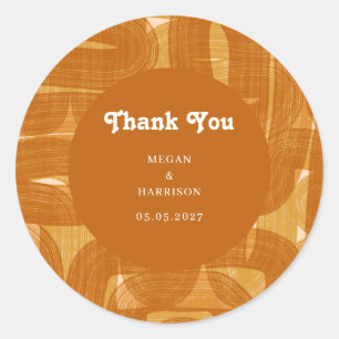 Klassieke rek- en buisjes en bochten ronde sticker