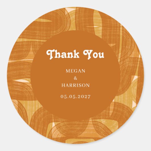 Klassieke rek- en buisjes en bochten ronde sticker (Voorkant)