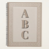 Klassieke reliëfomlijsting planner (Voorkant)