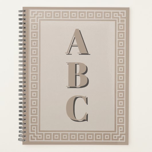 Klassieke reliëfomlijsting planner (Voorkant)