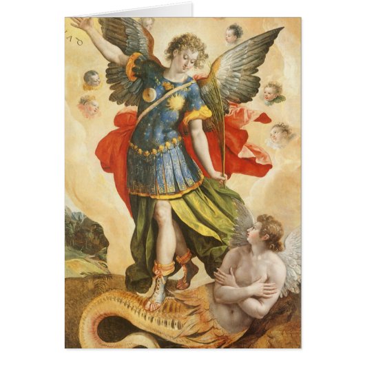 Klassieke Religie, Sint-Michiel verslaat Lucifer (Voorkant)
