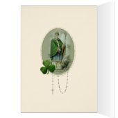 Klassieke religieuze St. Patrick Shamrock-gebed (Binnen (Links))