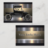 Klassieke reparatie visitekaartje (Voorkant / Achterkant)