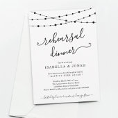 Klassieke repetitie diner uitnodiging