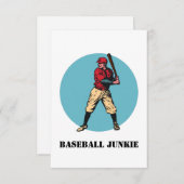 Klassieke restantstijlbal bedankkaart (Voorkant / Achterkant)