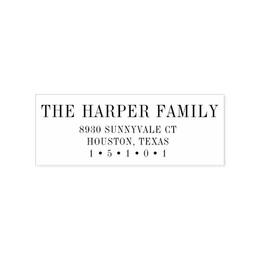 Klassieke retouradresstempel rubberstempel (Afrduk)