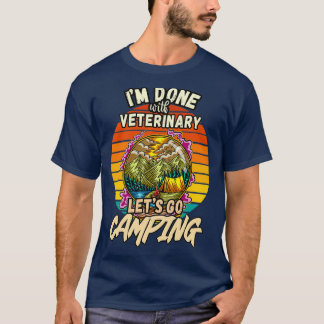  KLASSIEKE RETR VAN HET ONTWERP VOOR VETERINAIR EN T-SHIRT
