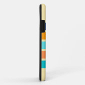 Klassieke Retro 70s stijlstrepen Case-Mate iPhone Case (Achterkant/rechts)