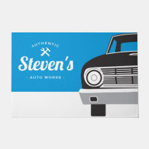 Klassieke Retro Auto | Aangepaste Naam Eigen Merk
