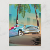 Klassieke Retro-auto Briefkaart (Voorkant)