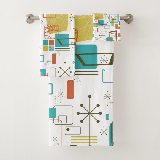 Klassieke retro bad handdoek (Insitu)