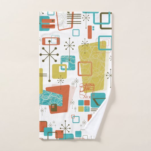 Klassieke retro bad handdoek (Handdoek)