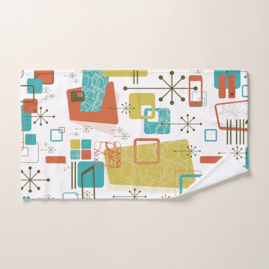 Klassieke retro bad handdoek (Handdoek)