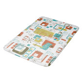 Klassieke retro badmat (Gekanteld)