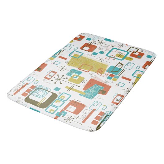 Klassieke retro badmat (Gekanteld)