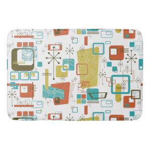 Klassieke retro badmat