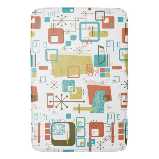 Klassieke retro badmat (Voorkant Verticaal)