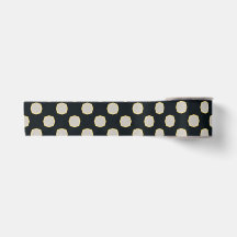 Klassieke Retro Black Polka Dot
