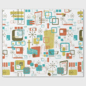 Klassieke retro cadeaupapier (Vlak)