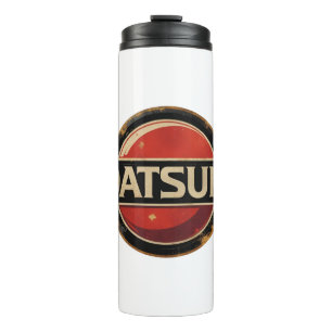 Klassieke Retro Datsun logo Thermosbeker